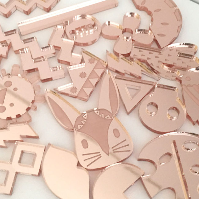 Laser Cut Mirrored Acrylic Online Laser Cutting